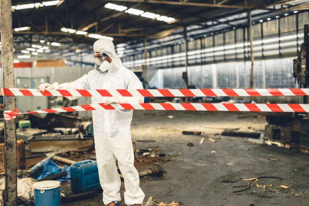 Professional Hoarding Cleanup technician working in Springdale, OH